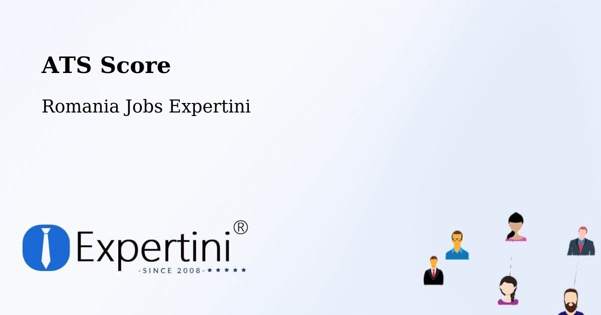 Resume ATS Score & Job Description Match Tool – Iaşi - Romania Jobs Expertini